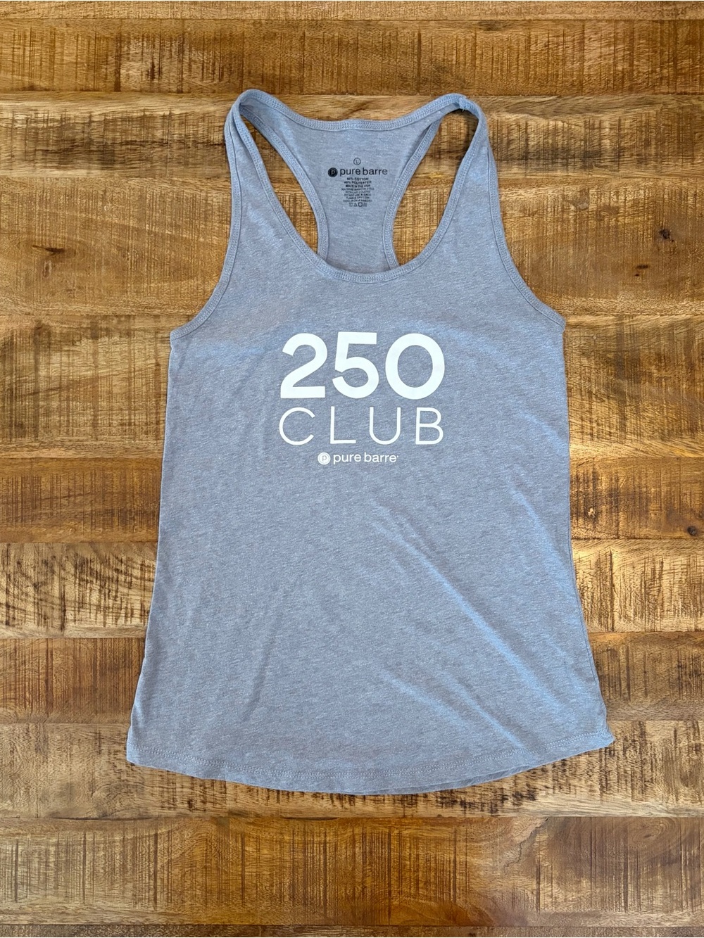 Pure Barre 250 Club Racerback Tanktop
